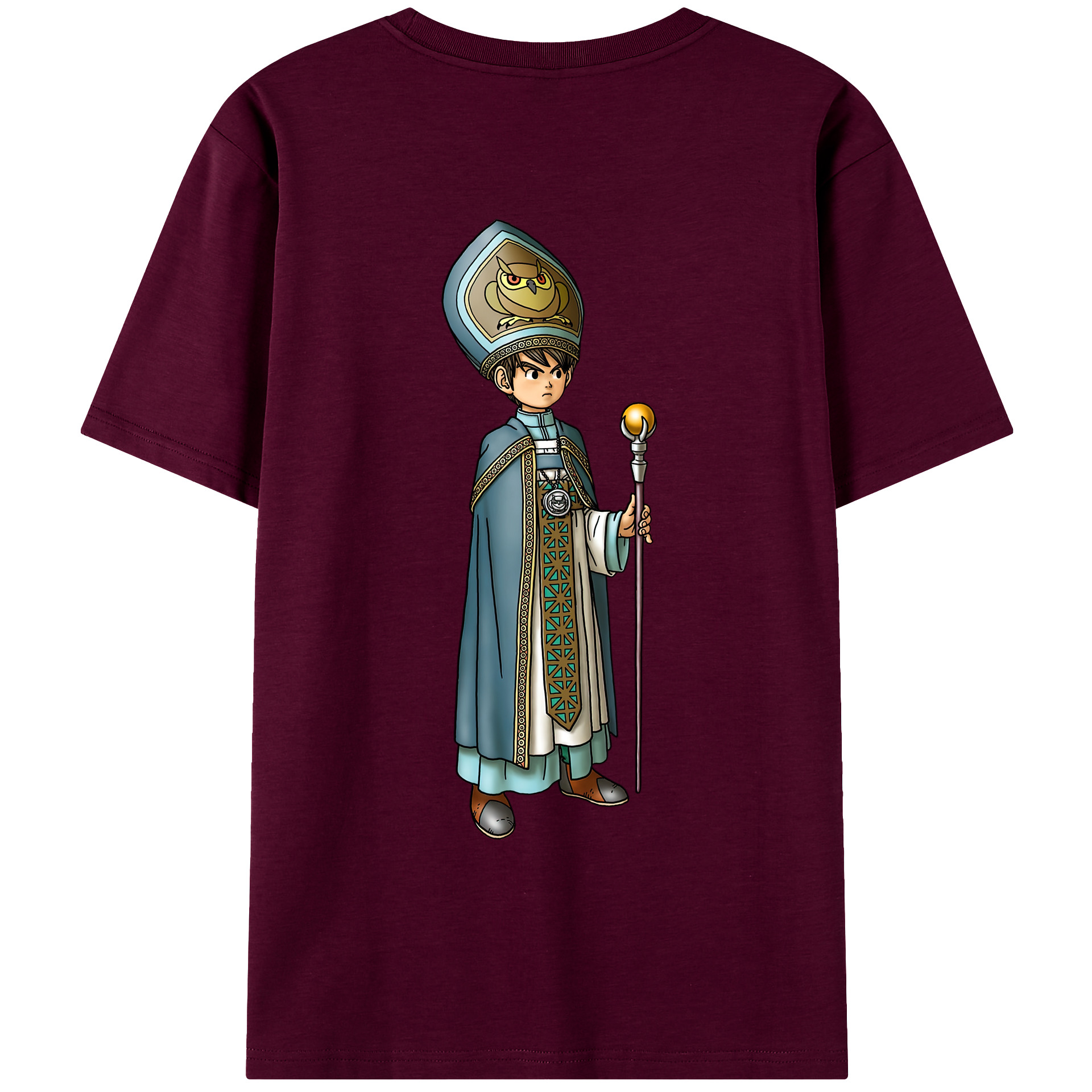 （画像用） ドラゴンクエスト Doragon Kuesuto Dragon Quest レディース半袖Tシャツ(バックプリント)